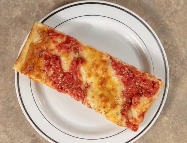 Small Sicilian Pizza.